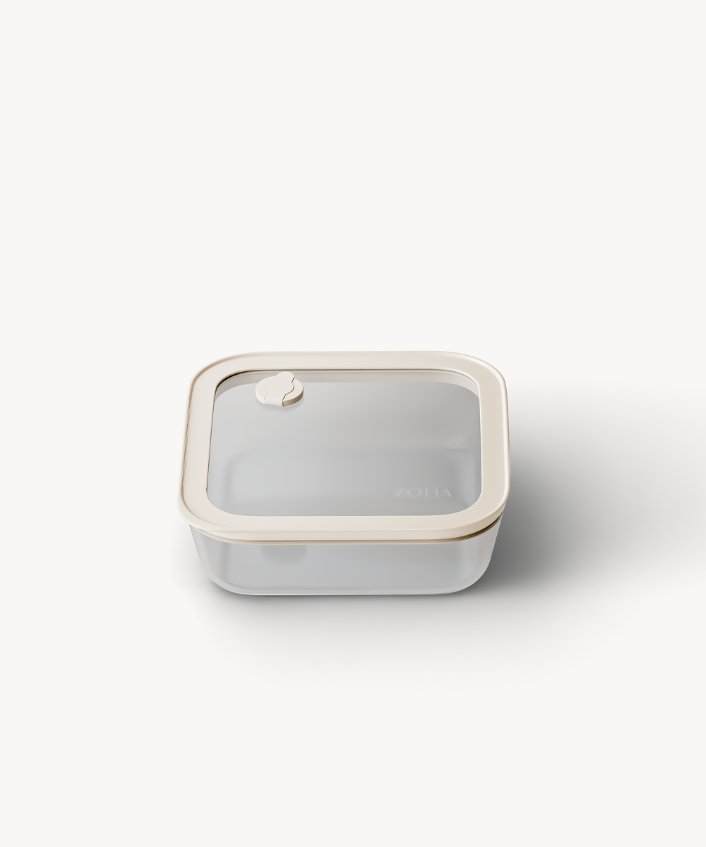 Frischhaltedose 600 ml Beige Transparent