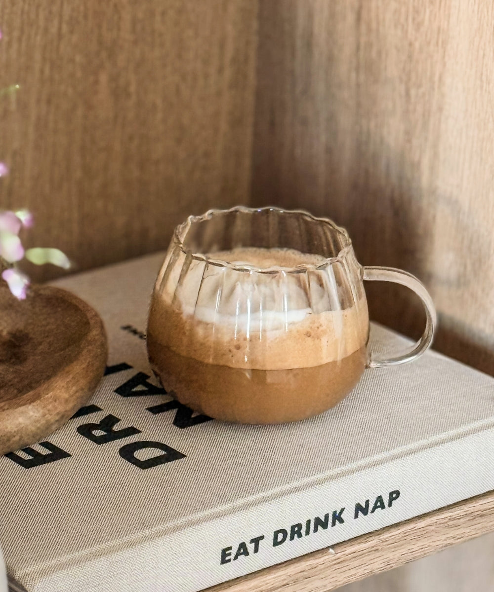 Riffle Cup Borosilikatglas - 400 ml