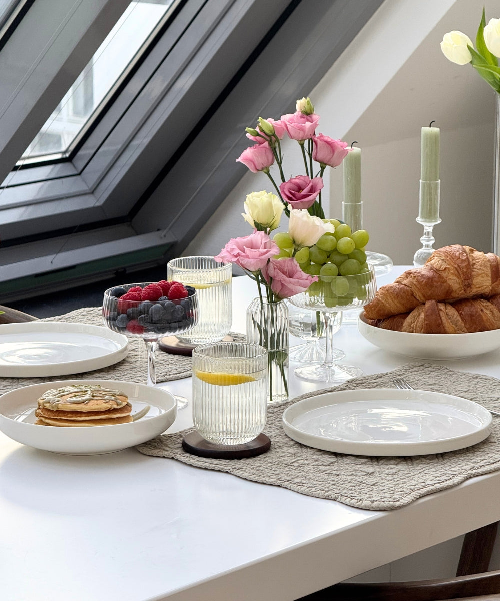Pure 24 - teiliges Tafelservice Weiß