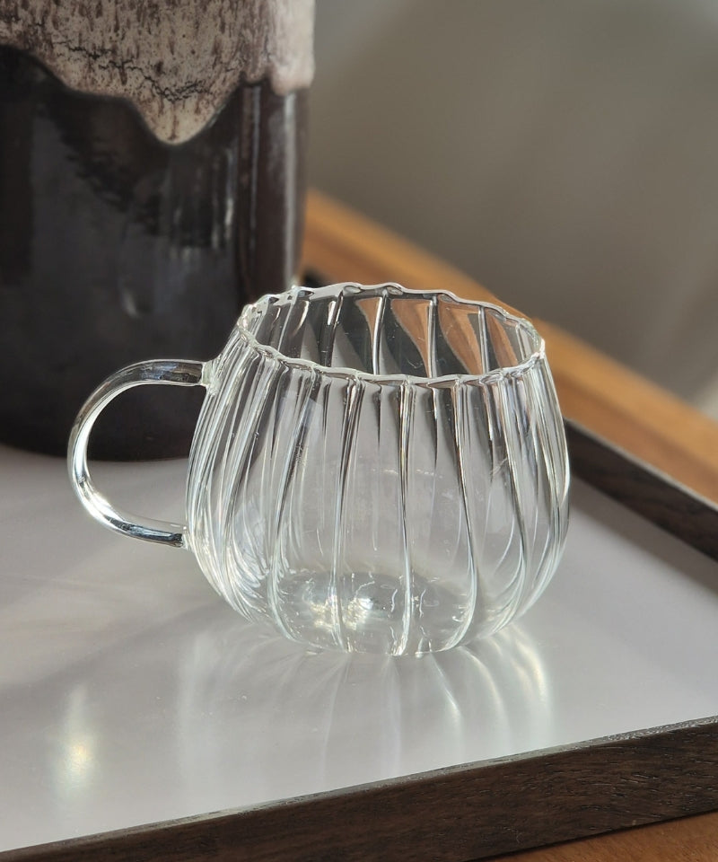 Riffle Cup Borosilikatglas - 400 ml