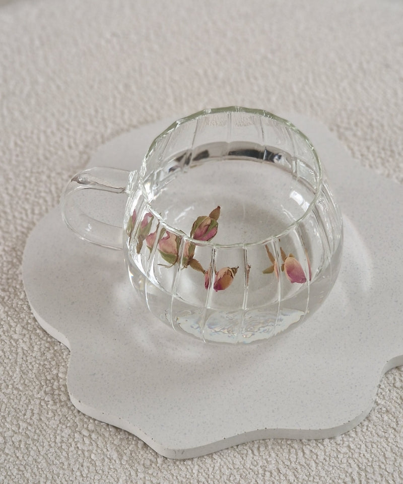 Riffle Cup Borosilikatglas - 400 ml