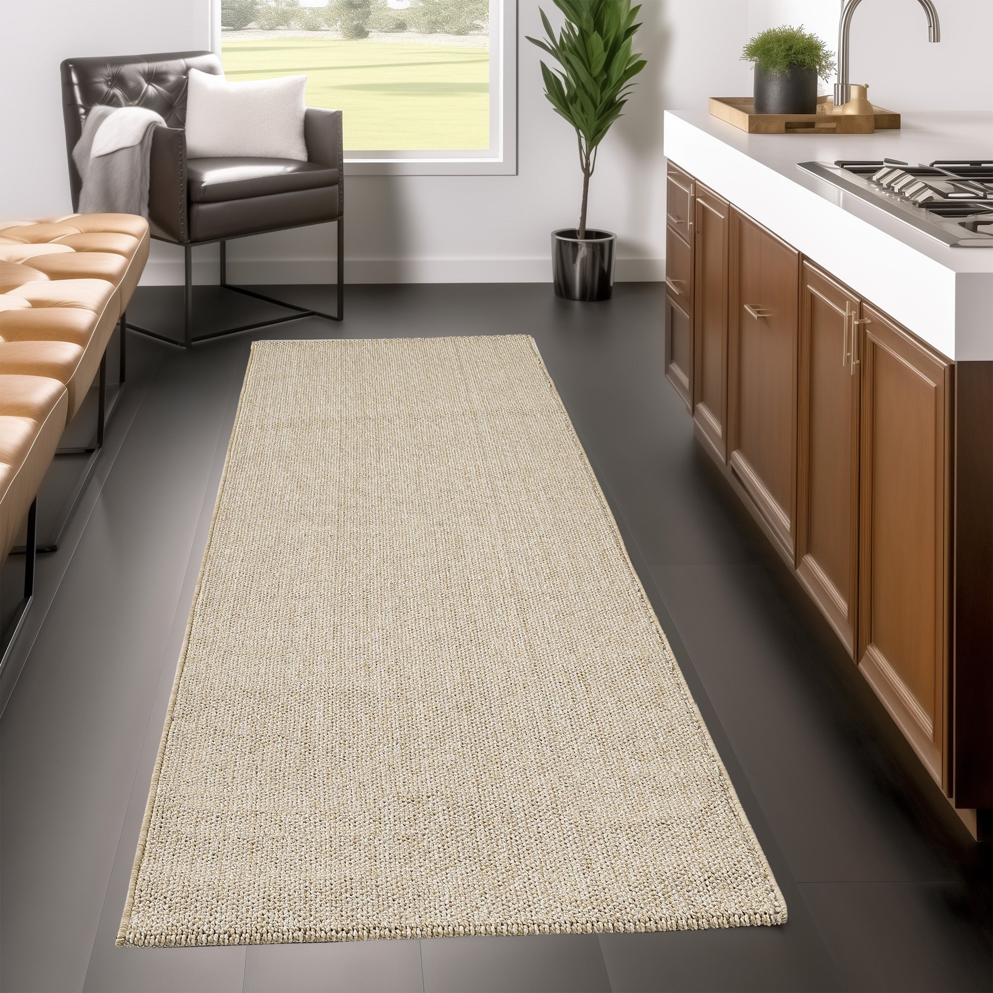 Loom Teppich Beige