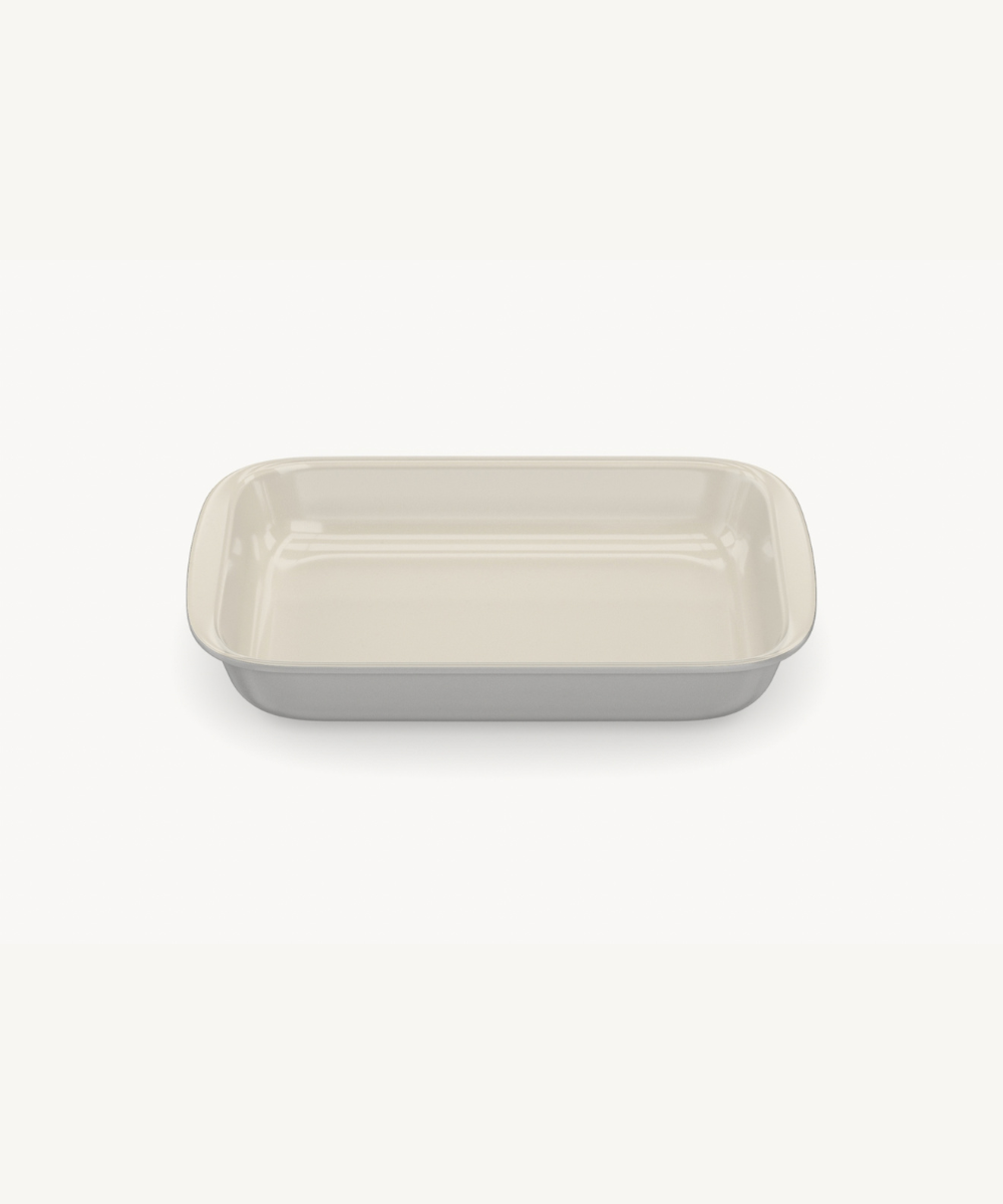 Auflaufform aus Glas Grau / Beige 1600 ml