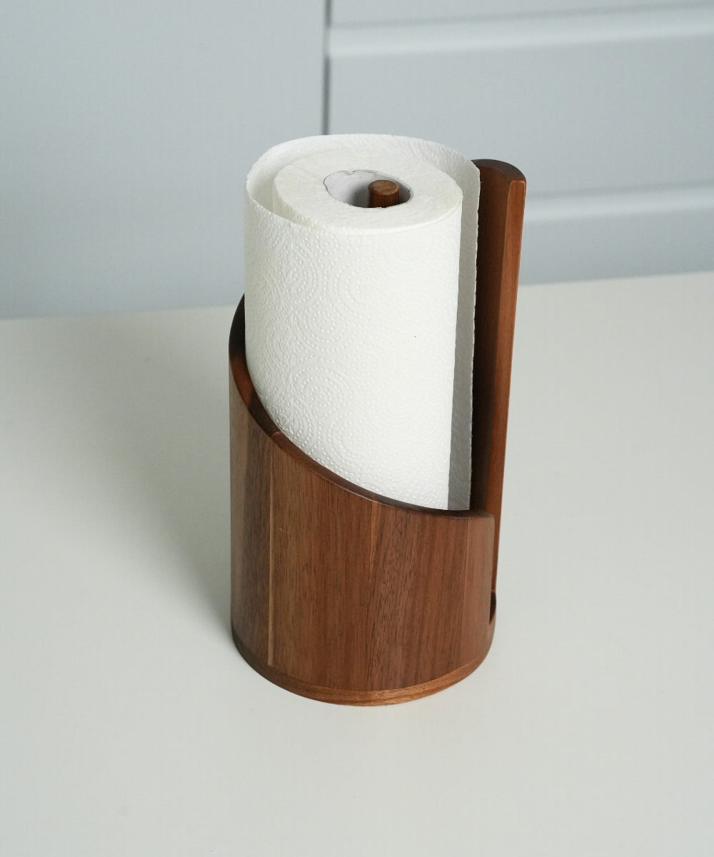 Akazie Küchenrollenhalter