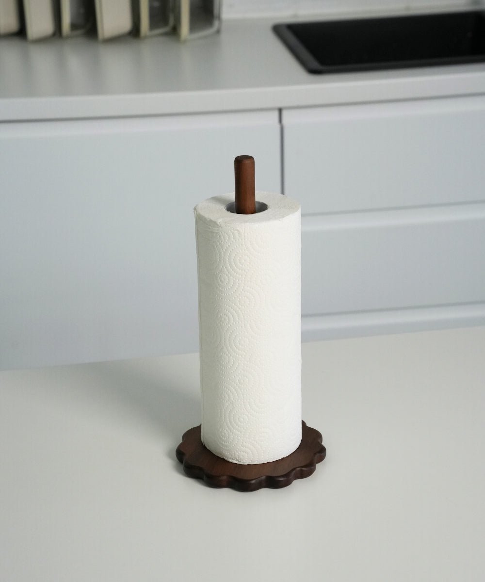 Akazie Küchenrollenhalter