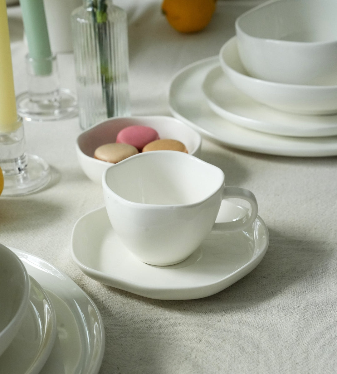 Perlemor Kaffeetassen-Set