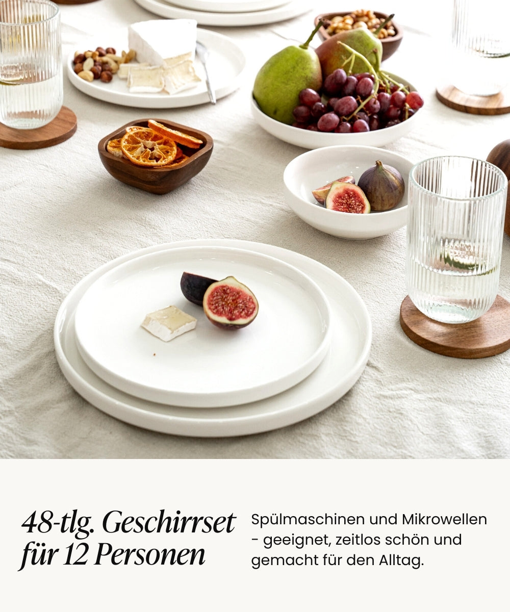 Geschirr Spar-Set für 12 Personen