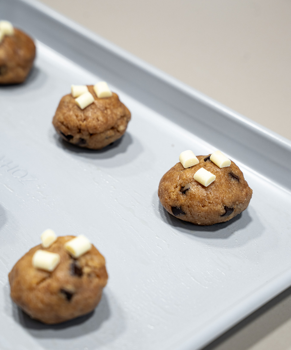 Backblech mit Auskühlgitter Beige