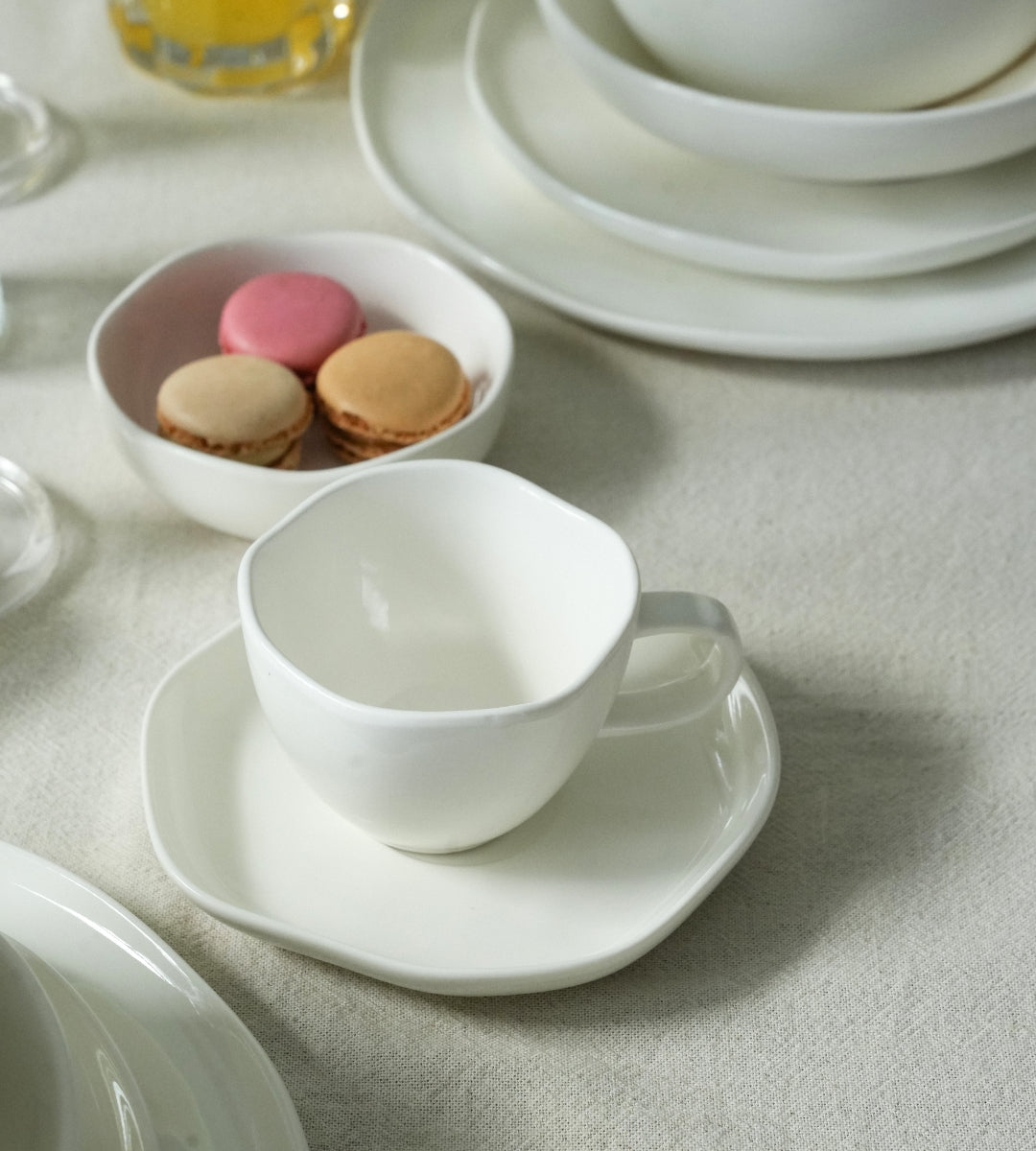 Perlemor Kaffeetassen-Set