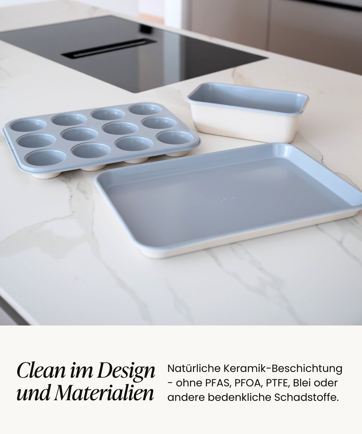 Backform- und Ofenset 3 Tlg