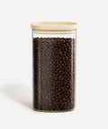 Vorratsglas Beige Kare 2000 ml