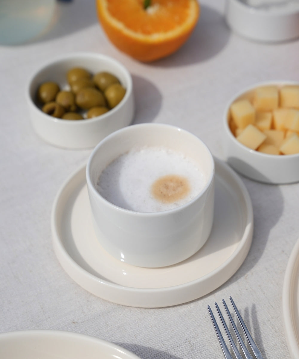 Noa Beige Kaffeetassen Set