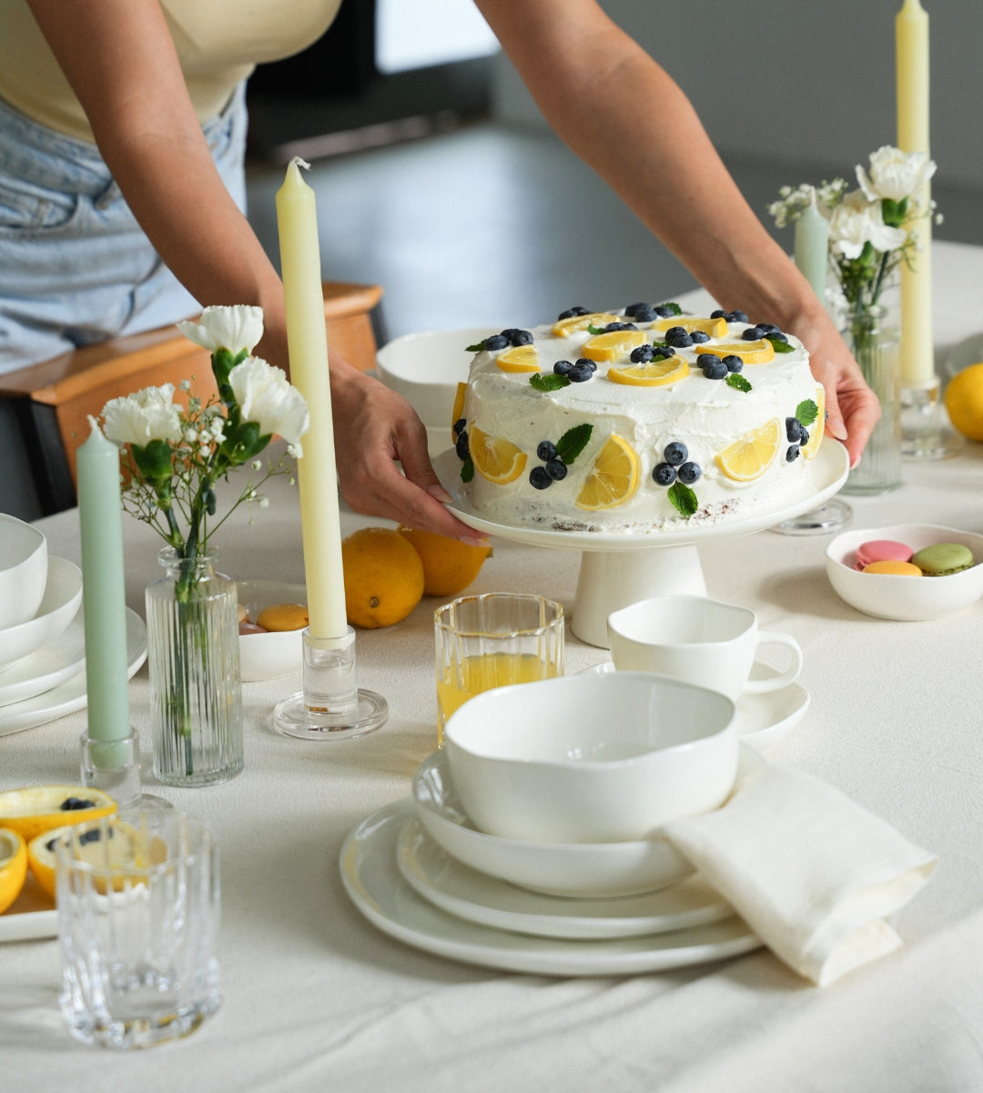 Perlemor Kuchenplatte