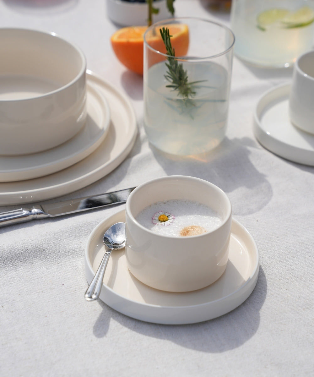 Noa Beige Kaffeetassen Set
