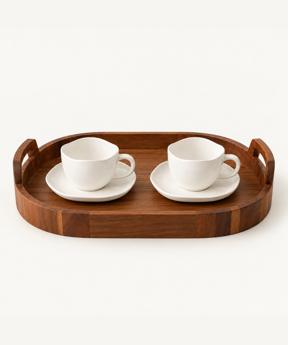 Perlemor & Akazie Kaffee-Bundle 5-teilig