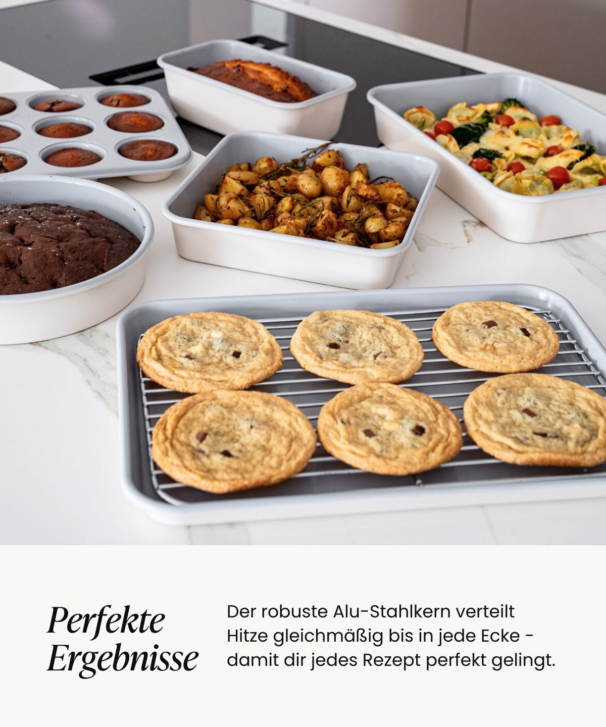Backform- und Ofenset 6 Tlg