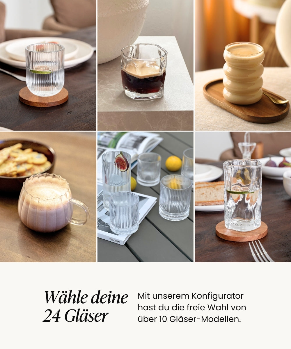 Geschirr Spar-Set für 12 Personen