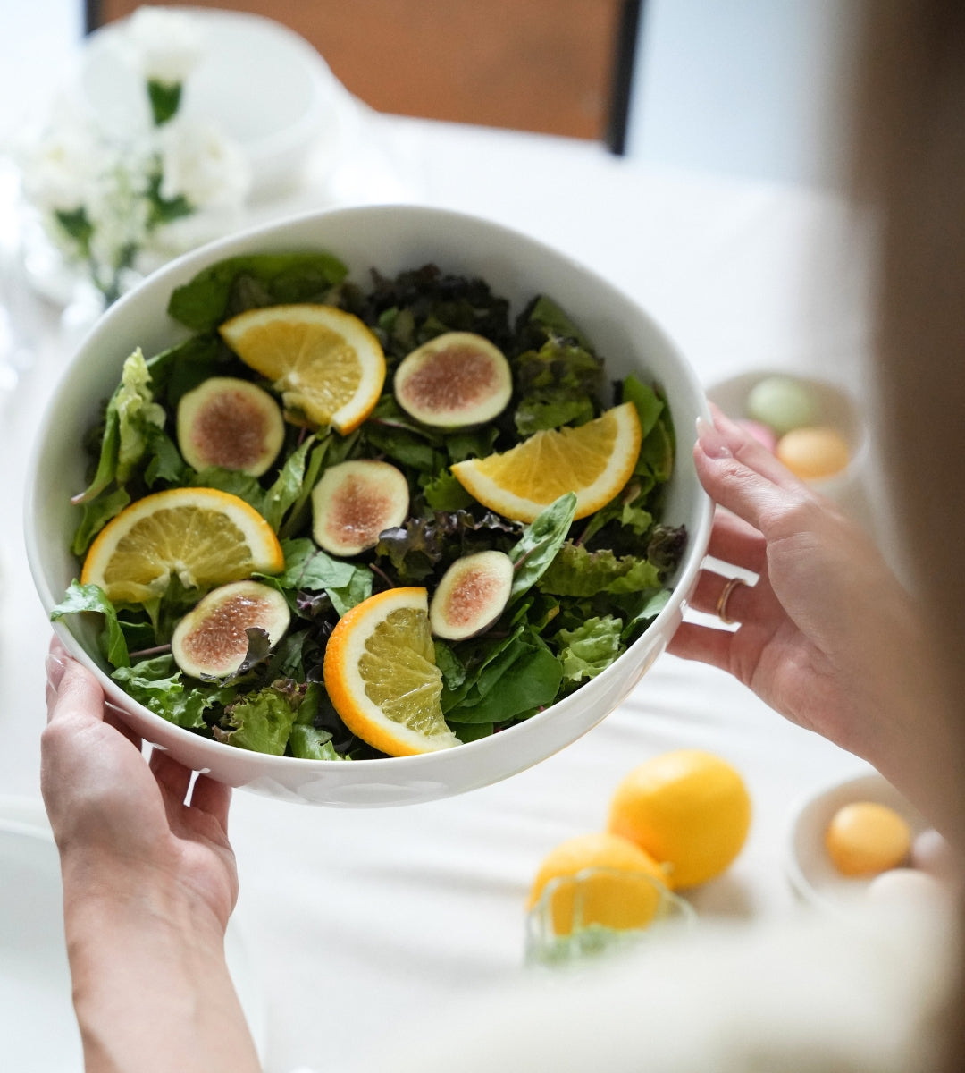 Perlemor Salatschüssel