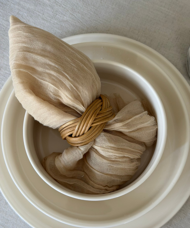 Noa Beige 24 - teiliges Geschirrset