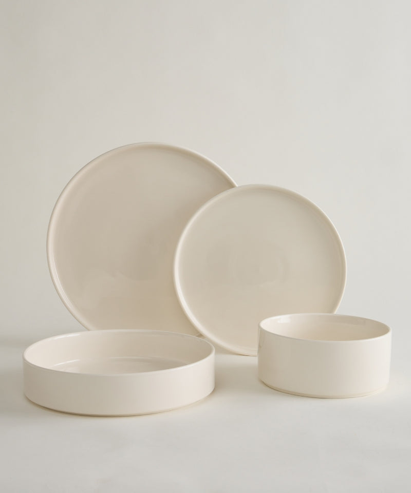 Noa Beige 24 - teiliges Geschirrset