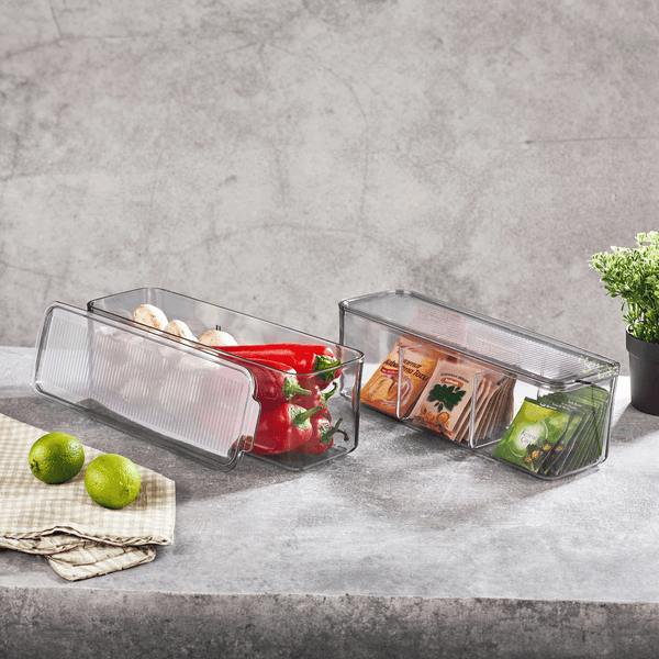 Schrank Organizer 2 x 2500 ml Grau