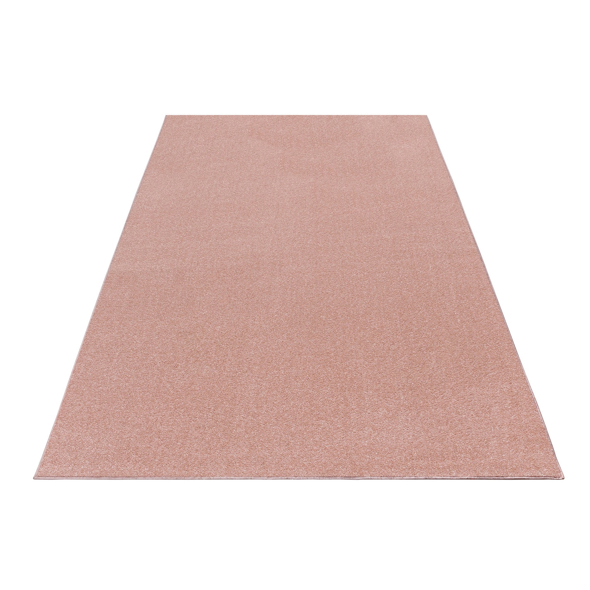 Flat Kurzflor Teppich Rot