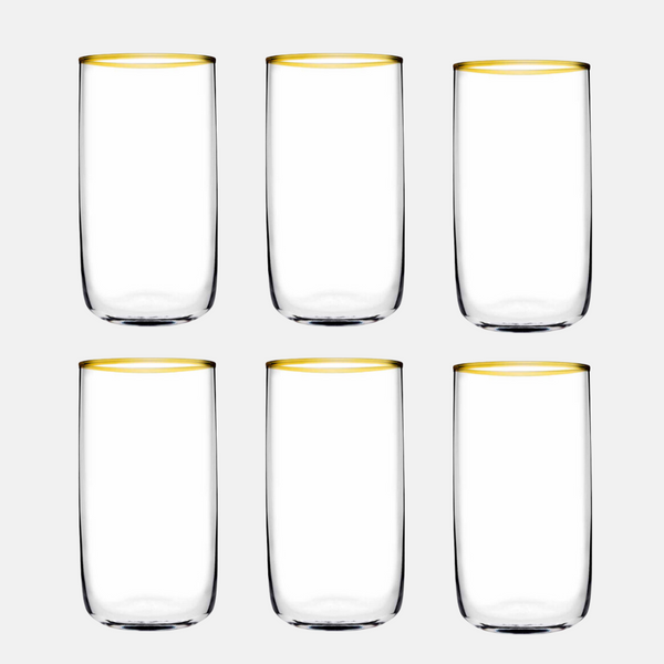 Iconic Longdrink Golden Touch 6er Set 365 ml