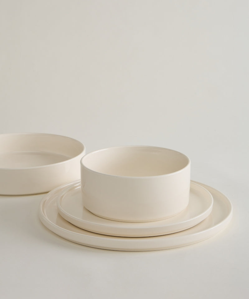 Noa Beige 24 - teiliges Geschirrset