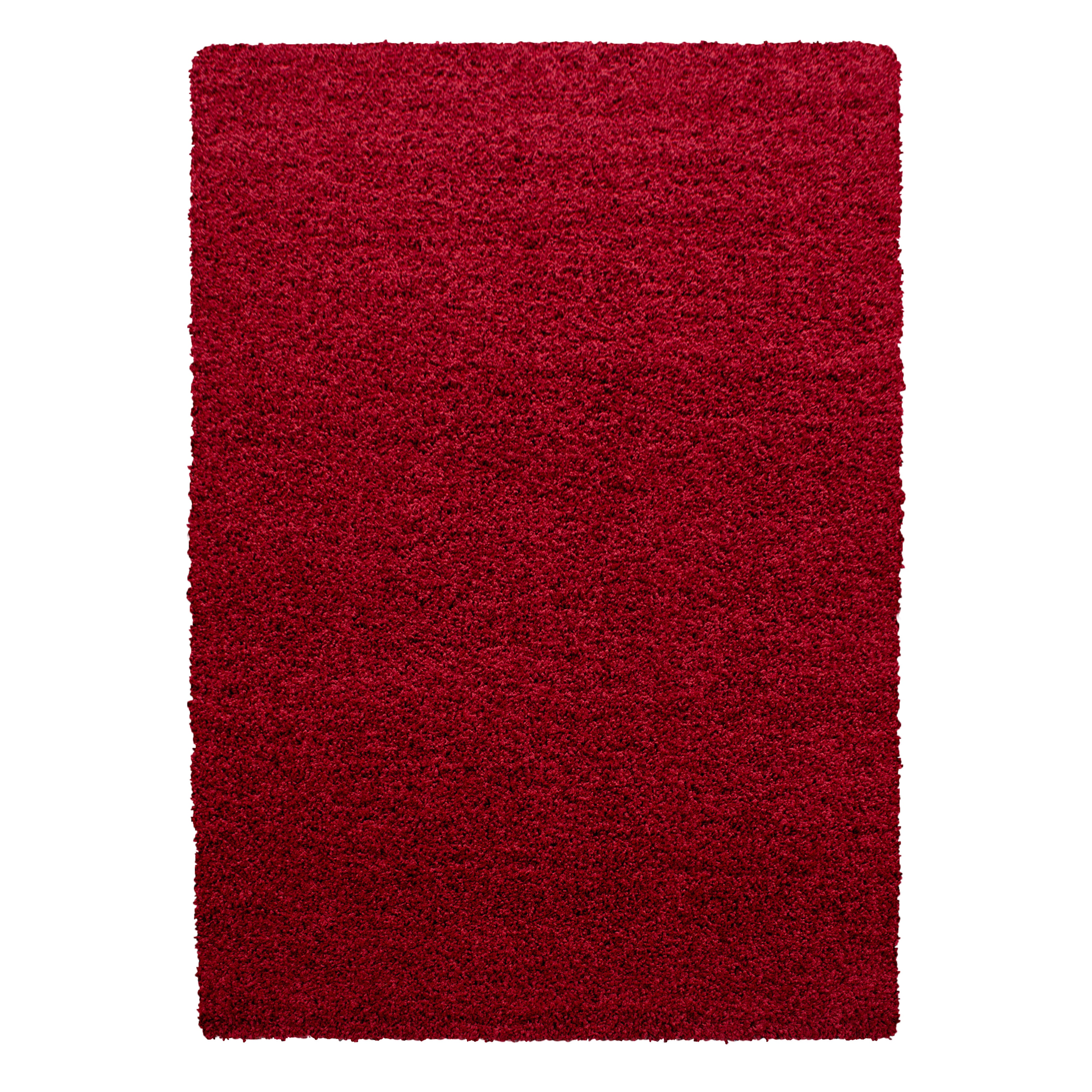 Dream Hochflor Teppich Rot