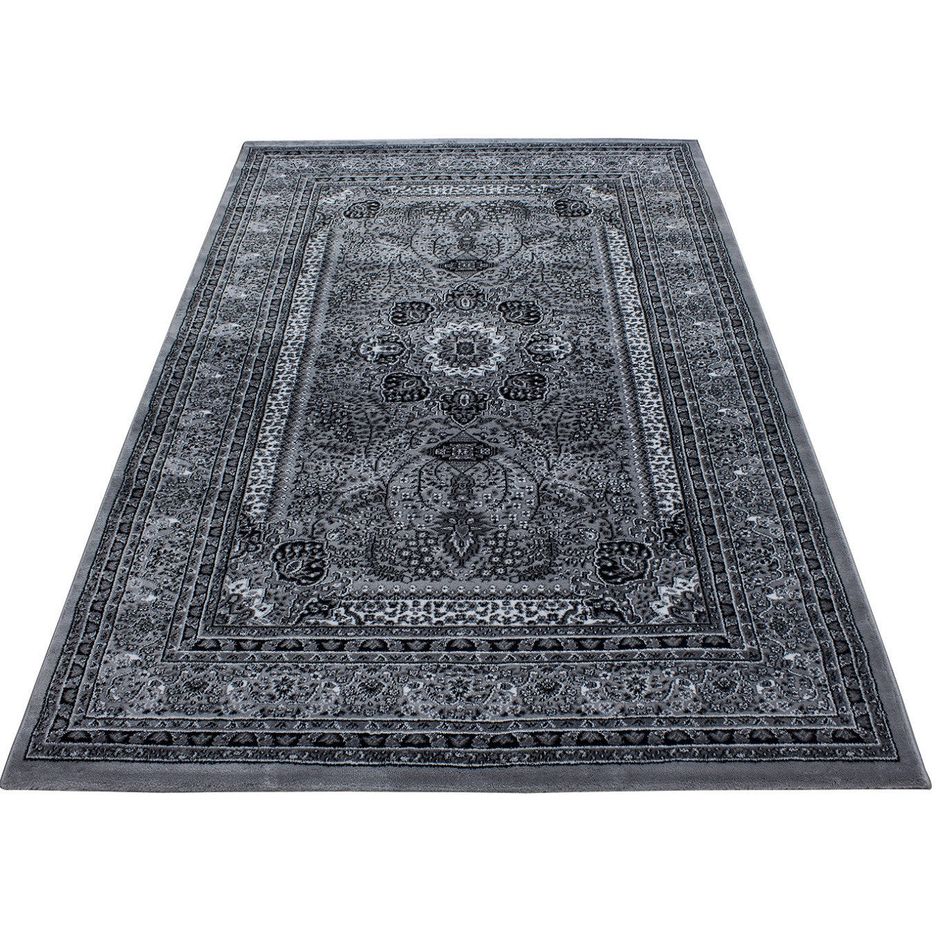 Marrakesh Orient Teppich Grau