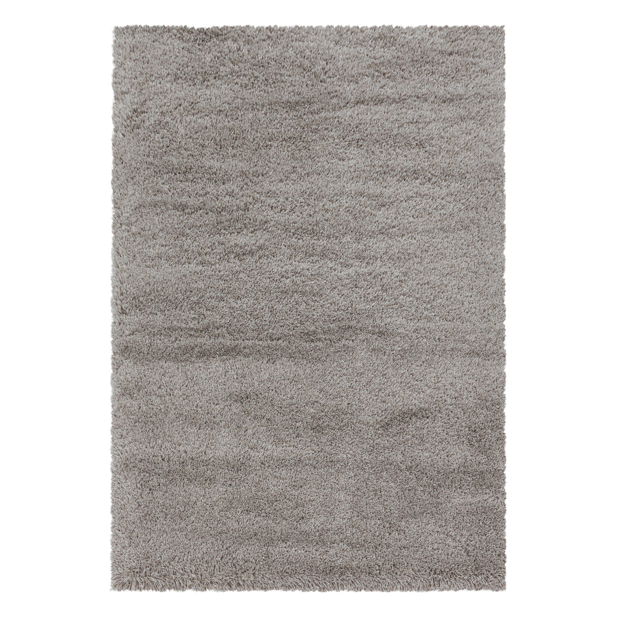 Fluffy Hochflor Teppich Beige