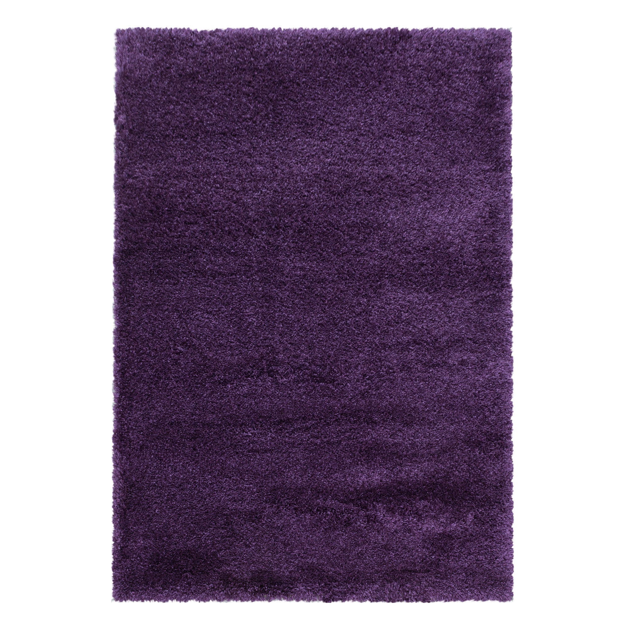 Fluffy Hochflor Teppich Violett