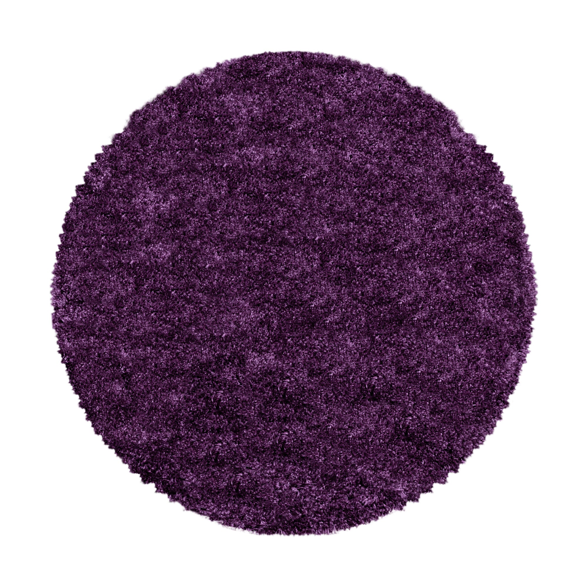 Fluffy Hochflor Teppich Violett