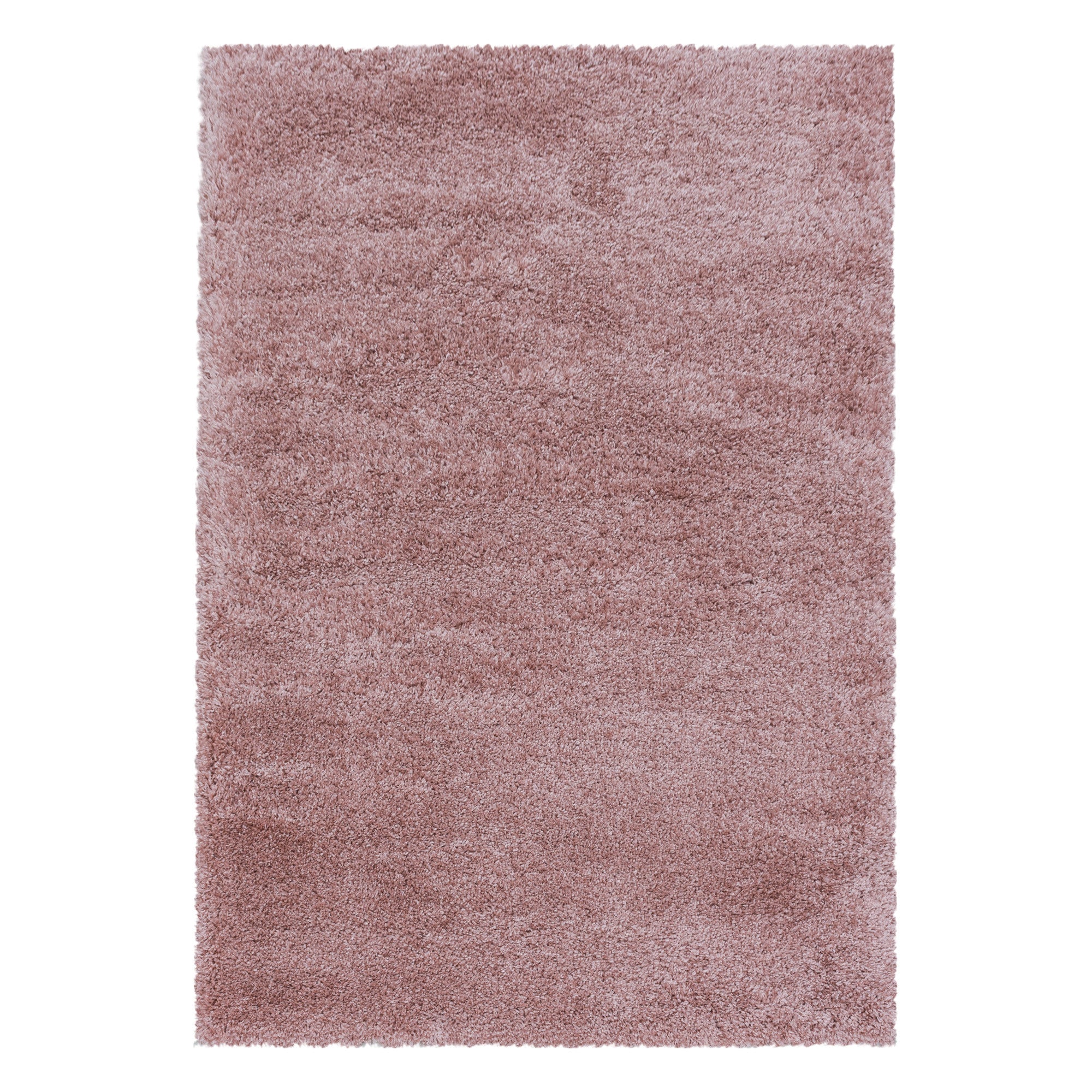 Fluffy Hochflor Teppich Rosa