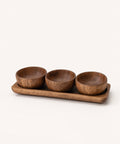 Akazie Bedum Schalen Set