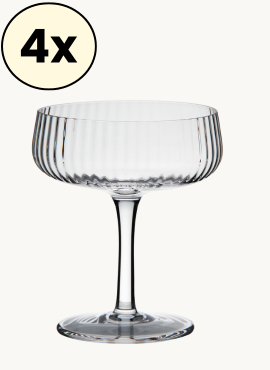 Riffle Champagne Glas - 255 ml