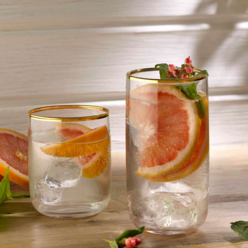 Pasabahce Iconic Gold Wasserglas
