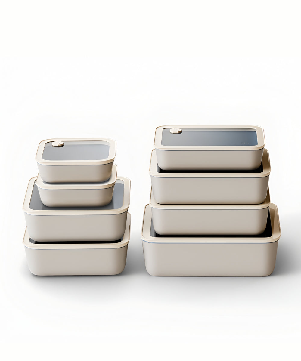 Frischhaltedosen Bundle Beige 8 Tlg