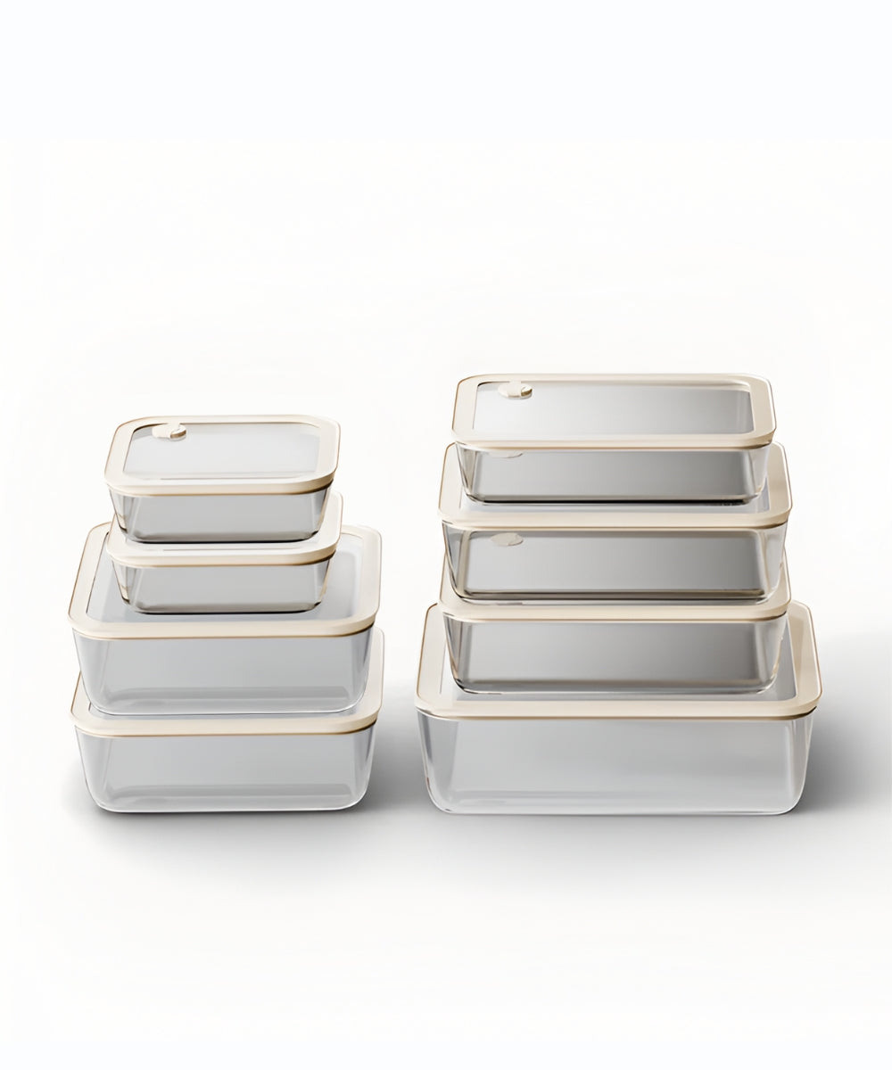 Frischhaltedosen Bundle Transparent 8 Tlg