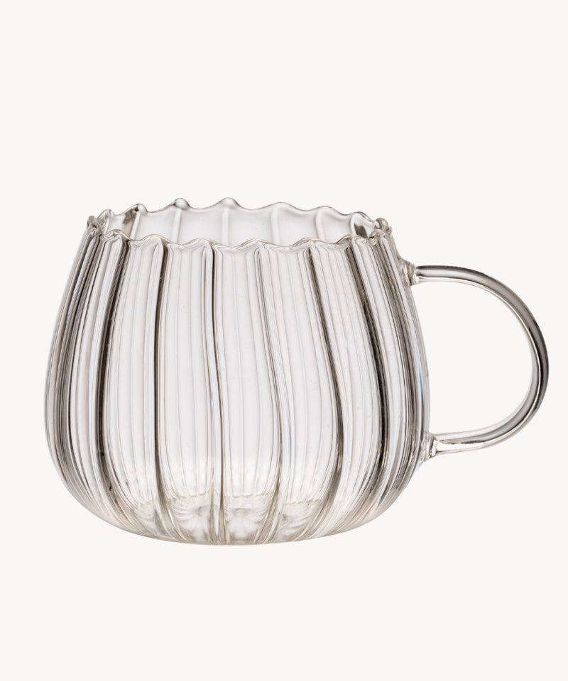 Riffle Cup Borosilikatglas - 400 ml
