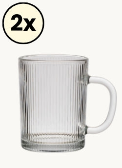 Riffle Cup Glas - 360 ml