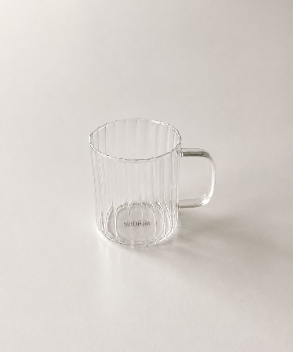 Riffle Cup Borosilikatglas - 350 ml