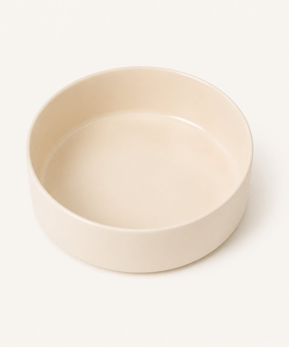 Noa Beige Salatschüssel