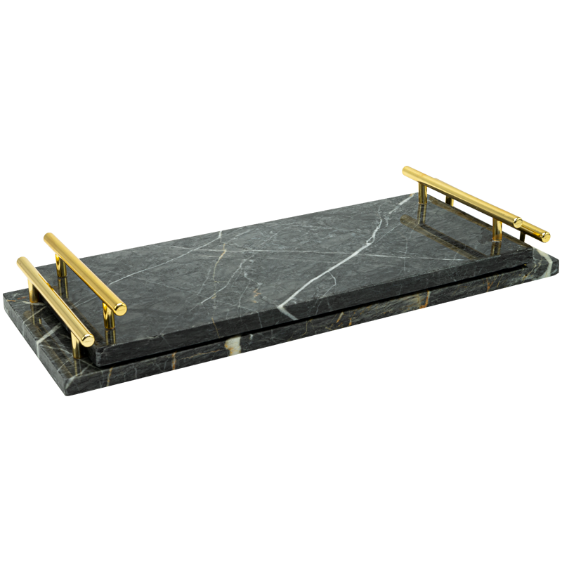 Marmor-Platte 2er Set