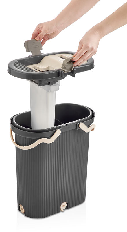 Wischmopp Set (Pro) Schwarz